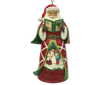 Прикраса "Caroling Santa Ornament" Jim Shore