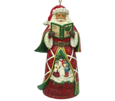 Прикраса "Caroling Santa Ornament" Jim Shore