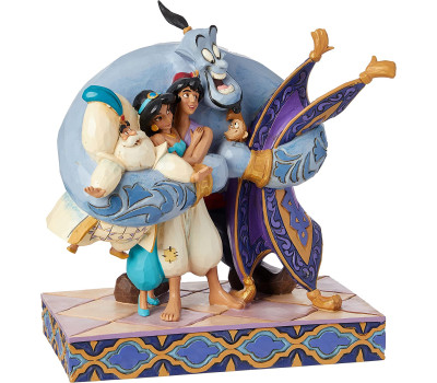 Статуетка Обійми з головними героями Аладдін Disney